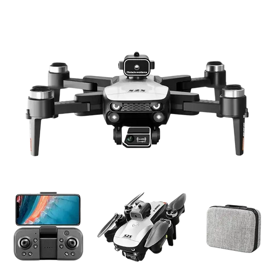 S2S Mini Drone 4k 8K HD caméra évitement d’obstacles photographie aérienne moteur sans brosse pliable Rc quadrirotor