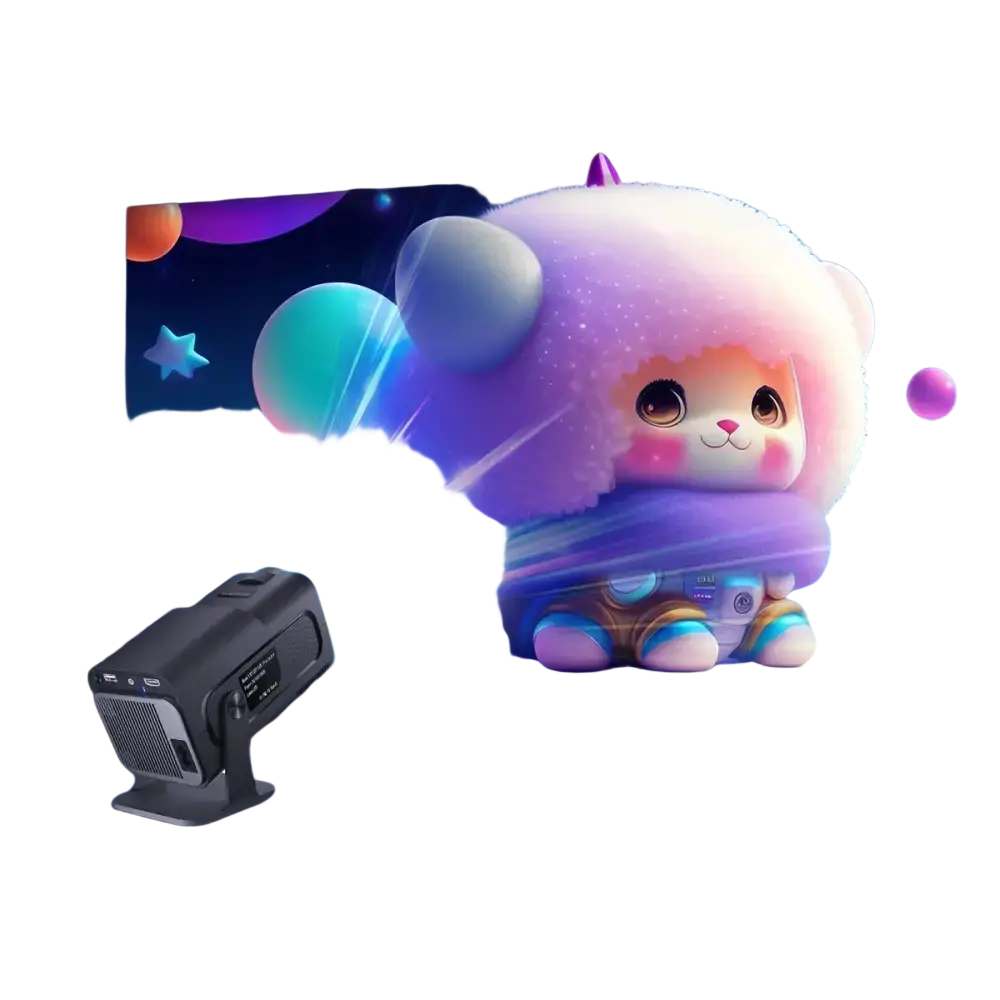 Small Projector 4K Wireless WiFi Smart 5G Projector - video projecteur