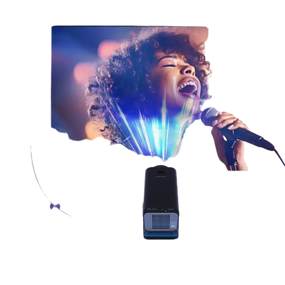 Small Projector 4K Wireless WiFi Smart 5G Projector - video projecteur