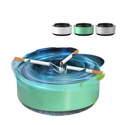 Smoke Removal Air Purification Ashtray Anion Purification Practical Automatic Purifier Ashtray Portable Gadgets For