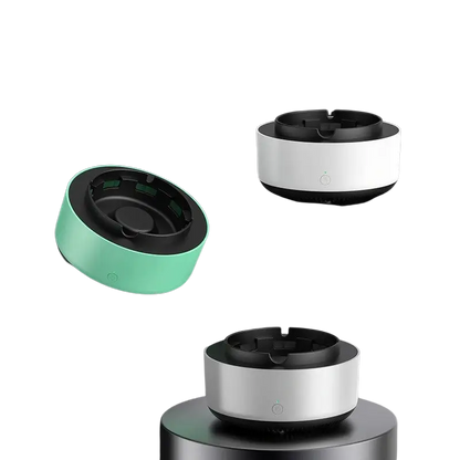 Smoke Removal Air Purification Ashtray Anion Purification Practical Automatic Purifier Ashtray Portable Gadgets For