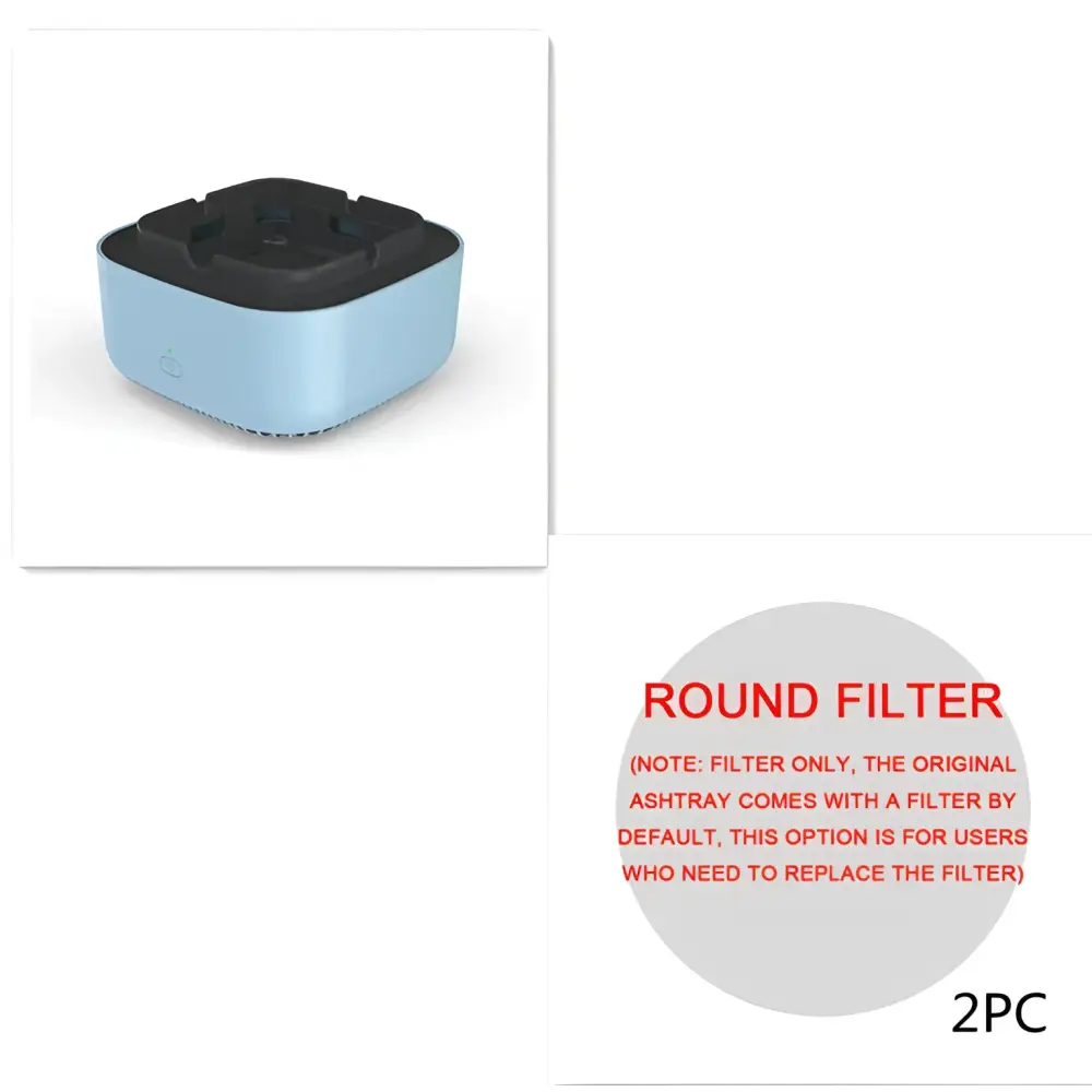 Smoke Removal Air Purification Ashtray Anion Purification Practical Automatic Purifier Ashtray Portable Gadgets For