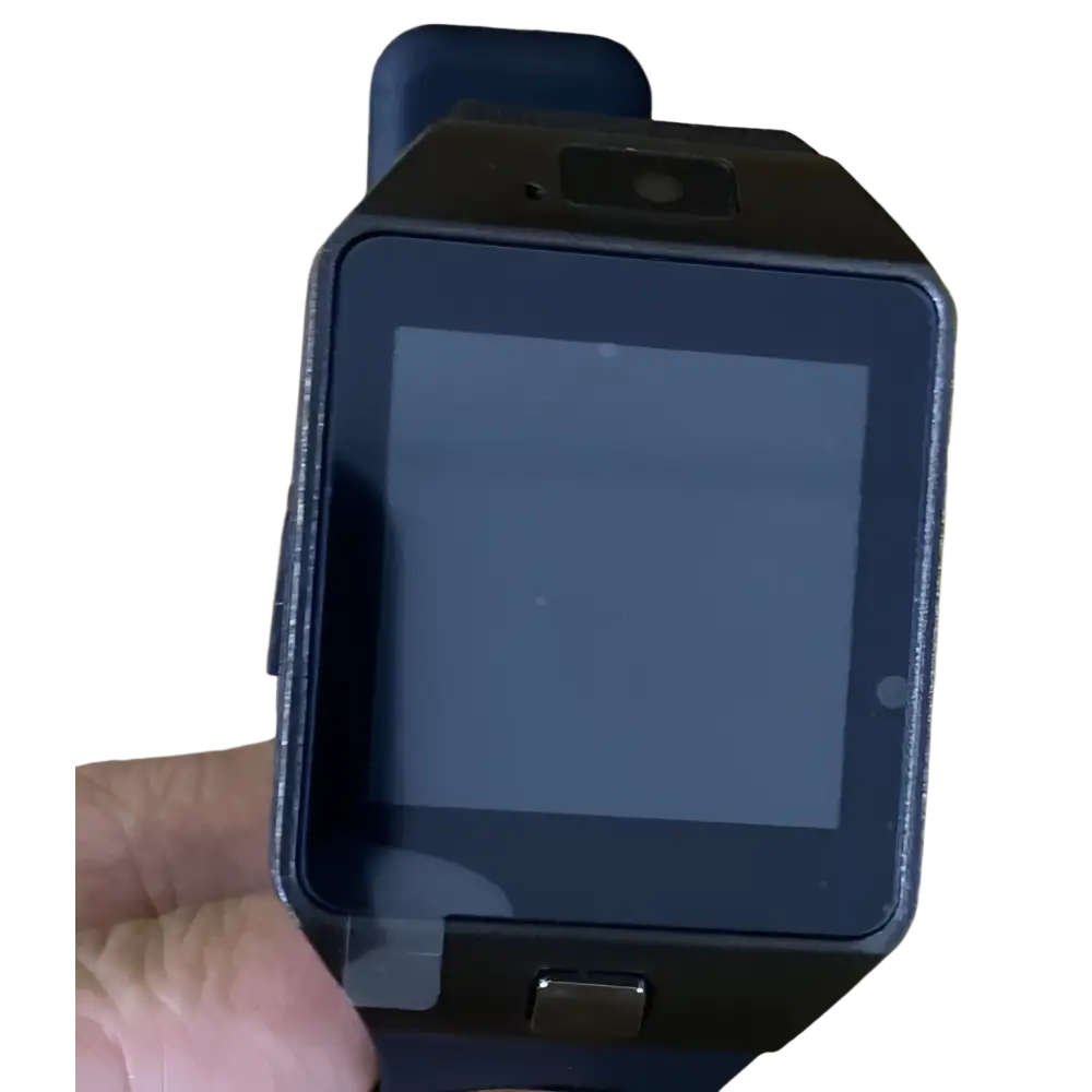 Sports Smart Watch DZ09 Card Phone Watch - Full black - montre