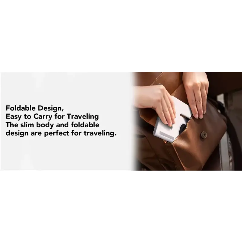 Support de chargeur sans fil pliable 3 en 1 300W Station de charge rapide de bureau pour iPhone 16 15 14 13 Samsung