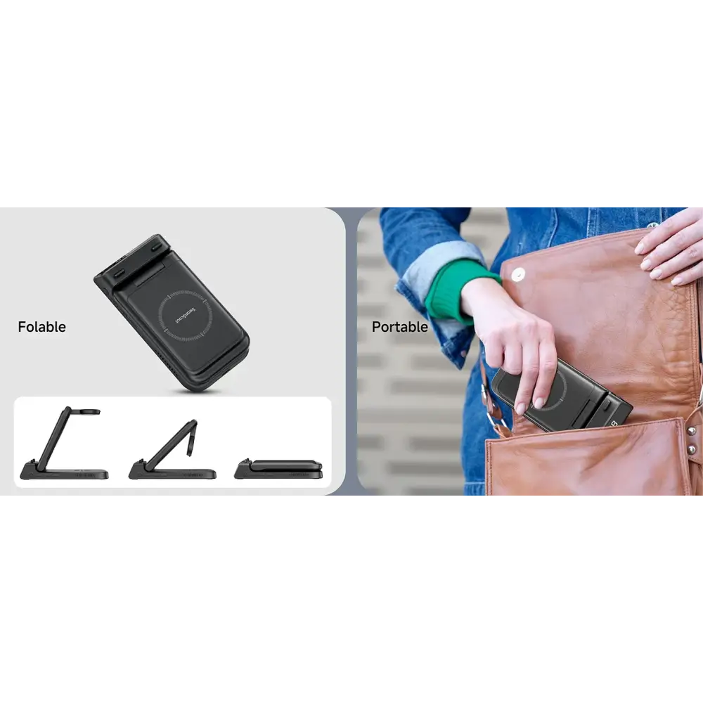 SwanScout 703A chargeur sans fil pour iPhone 17 16 15 14 Station de charge pour Apple Watch 11 10 9 Ultra 3 SE 2