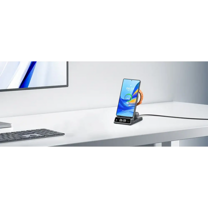 SwanScout 703S Station de recharge pour Samsung S25 S24 Ultra S23 Z Flip 7 Z Fold 7 chargeur sans fil pour Galaxy Watch