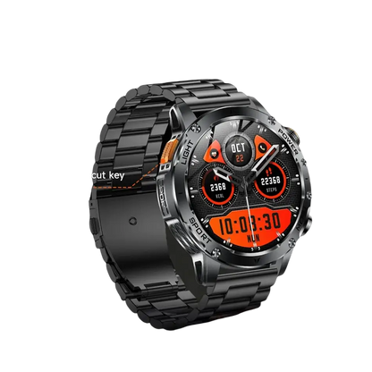 T-rex 3 qualité militaire 1000mAh batterie montre intelligente IP68 étanche GPS Bluetooth appel AMOLED HD hommes sport