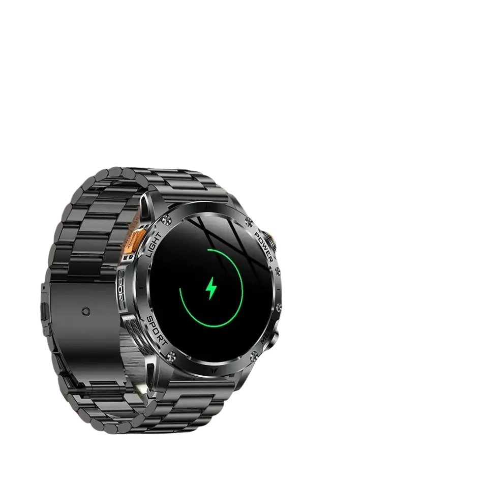 T-rex 3 qualité militaire 1000mAh batterie montre intelligente IP68 étanche GPS Bluetooth appel AMOLED HD hommes sport