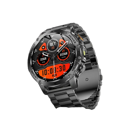 T-rex 3 qualité militaire 1000mAh batterie montre intelligente IP68 étanche GPS Bluetooth appel AMOLED HD hommes sport