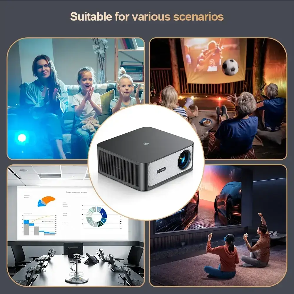 ThundeaL 3000Ansi 4K projecteur Full HD TD98Pro 2G 32G Home cinéma WiFi Android Portable Samrt TV cinéma TD98 Pro
