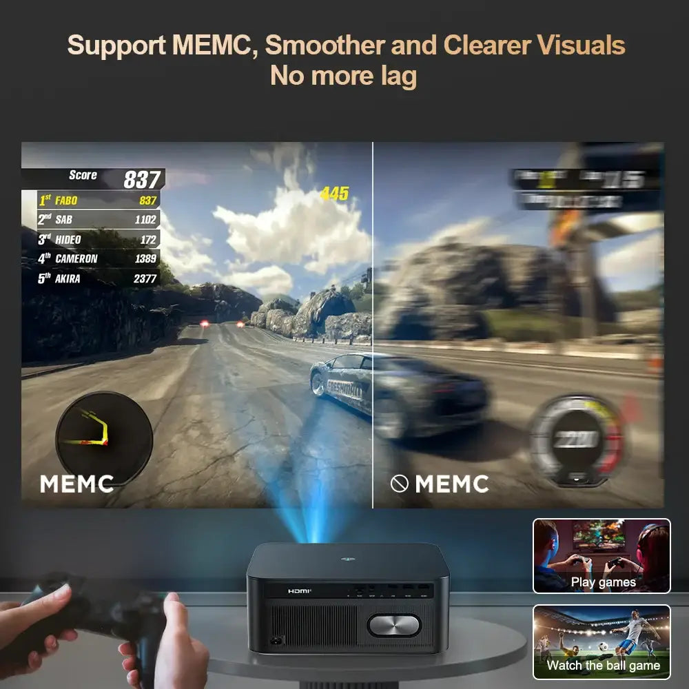 ThundeaL 3000Ansi 4K projecteur Full HD TD98Pro 2G 32G Home cinéma WiFi Android Portable Samrt TV cinéma TD98 Pro