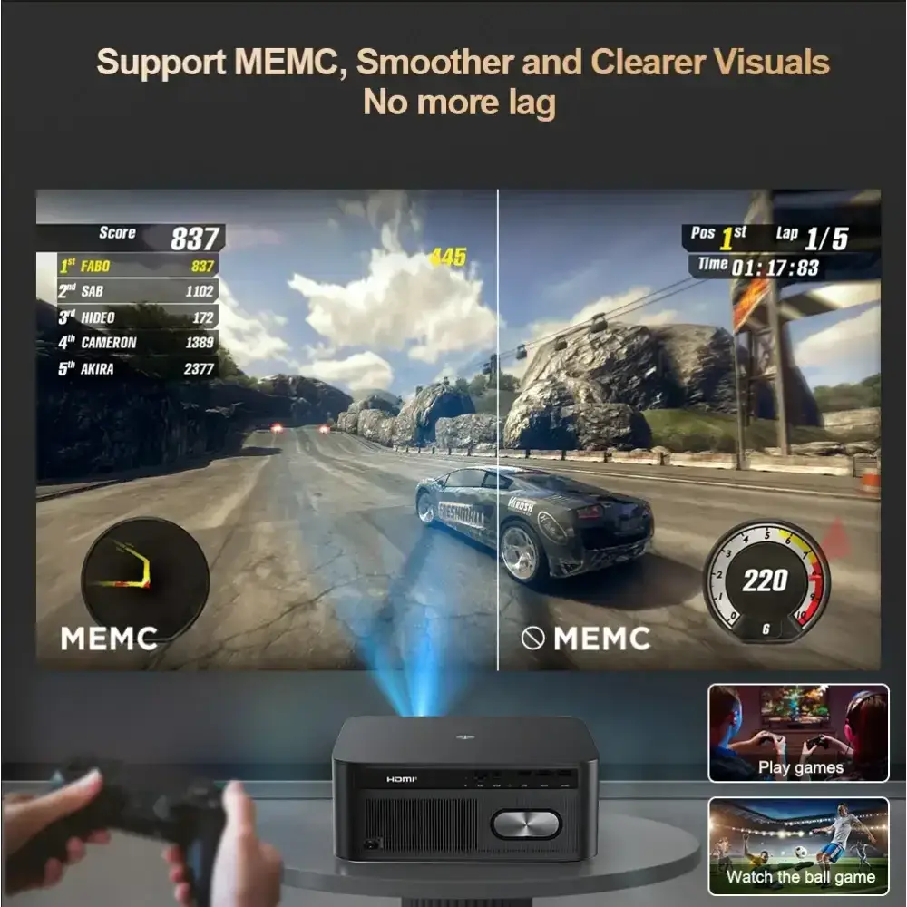 ThundeaL 3000Ansi 4K projecteur Full HD TD98Pro 2G 32G Home cinéma WiFi Android Portable Samrt TV cinéma TD98 Pro