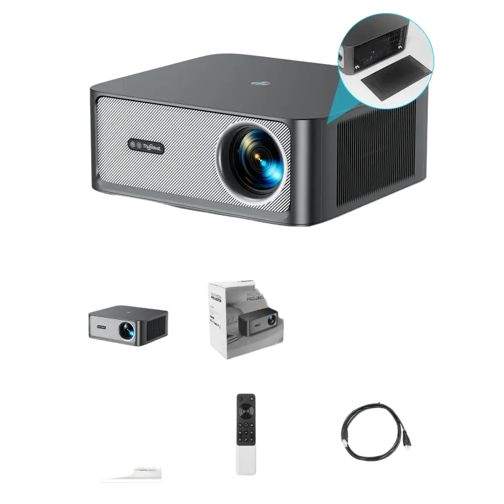 ThundeaL 3000Ansi 4K projecteur Full HD TD98Pro 2G 32G Home cinéma WiFi Android Portable Samrt TV cinéma TD98 Pro