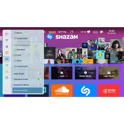 ThundeaL 3000Ansi 4K projecteur Full HD TD98Pro 2G 32G Home cinéma WiFi Android Portable Samrt TV cinéma TD98 Pro