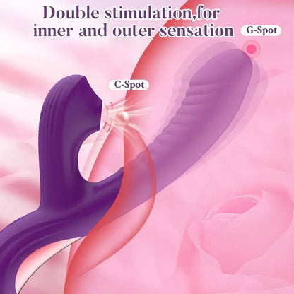 Top Seller Alibaba Clit Suction Sucker Sucking Vibrator Dildo for Women China Supplier Sucking Vibrator