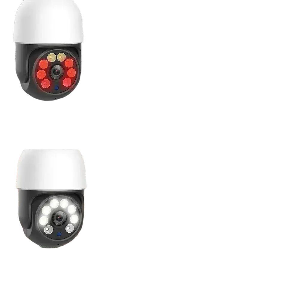 TUYA-Caméra de permission 5G Dispositif de Sécurité Sans Fil avec Ampoule PTZ IP CCTV Vision Nocturne Extérieure 5MP 3MP