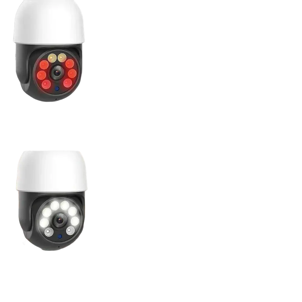 TUYA-Caméra de permission 5G Dispositif de Sécurité Sans Fil avec Ampoule PTZ IP CCTV Vision Nocturne Extérieure 5MP 3MP