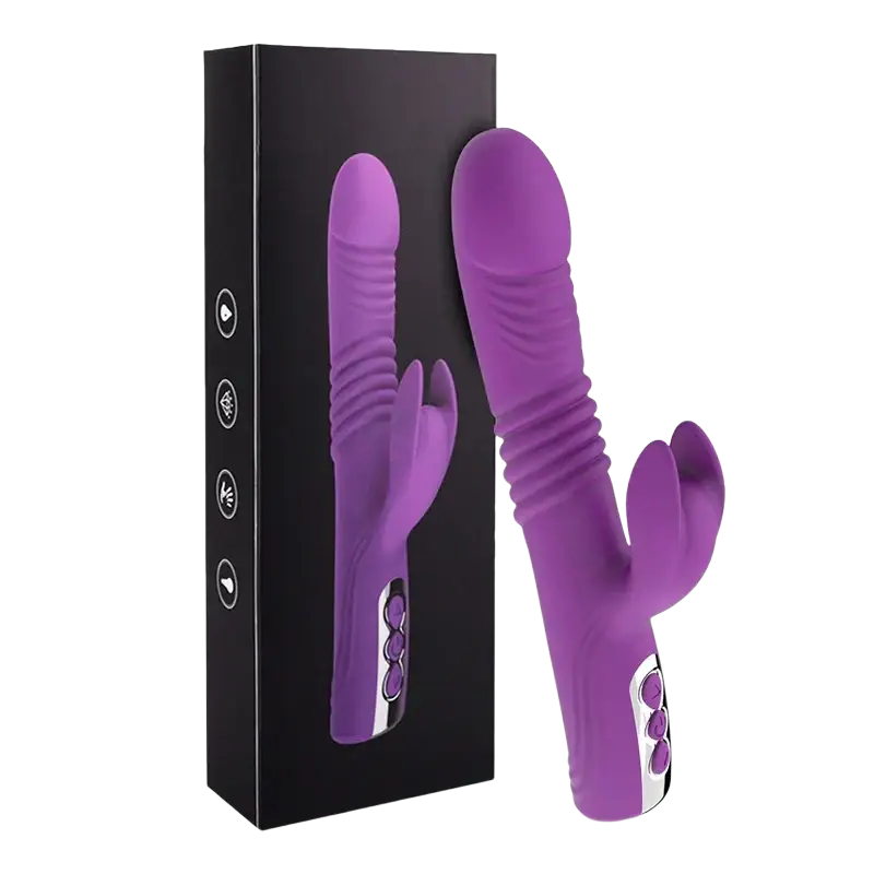 Usb Rechargeable Av Vibrator Medical Silica Gel Sucking Vibration Charging Wand Massage Vibrator for Female - GM-311-1