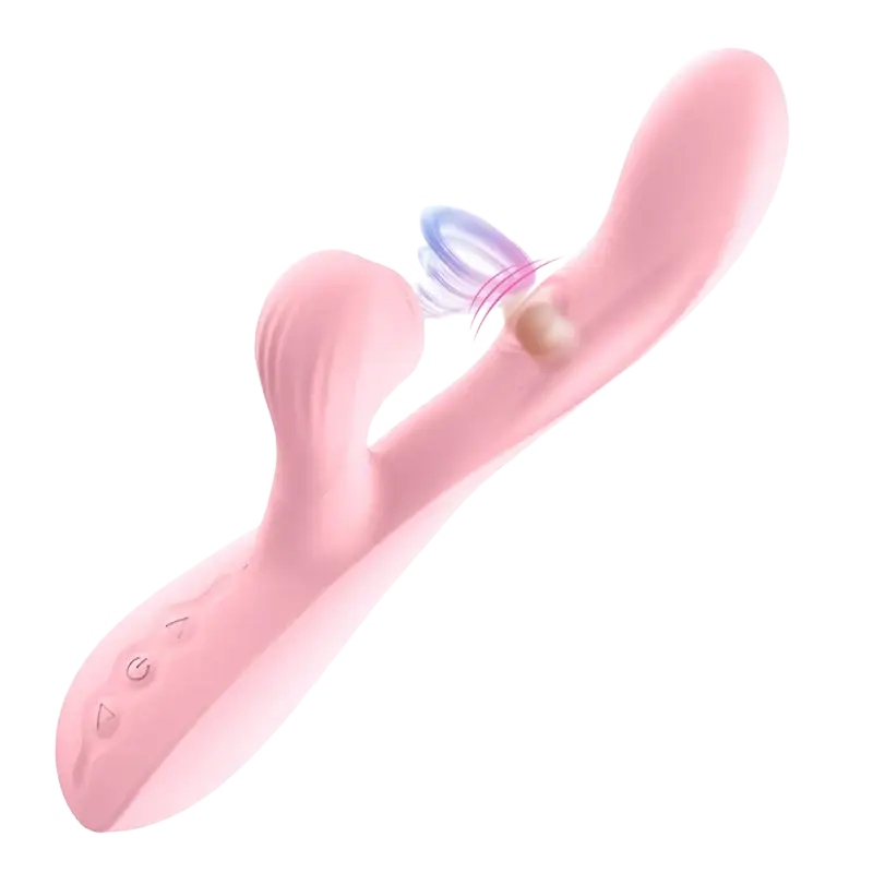 Usb Rechargeable Av Vibrator Medical Silica Gel Sucking Vibration Charging Wand Massage Vibrator for Female - GM-323-2