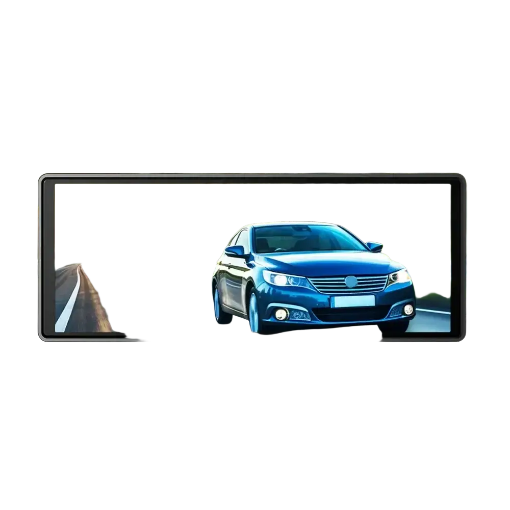 Voiture universelle 10,26’’ intelligente 4K 360 ° Caméra de tableau de bord DVR pour voiture rotative sans fil CarPlay