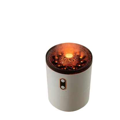 Volcanic Flame Aroma Essential Oil Diffuser USB Portable Jellyfish Air Humidifier Night Light Lamp Fragrance Humidifier