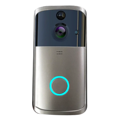 WiFi Video Doorbell Camera - Silver - bien-être