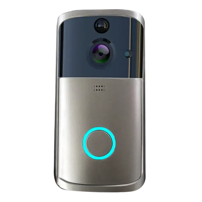 WiFi Video Doorbell Camera - Silver - bien-être