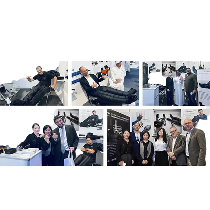 YITI 8 chambres jambes pressothérapie Compression d’air masseur musculaire des pieds Machine de Drainage lymphatique