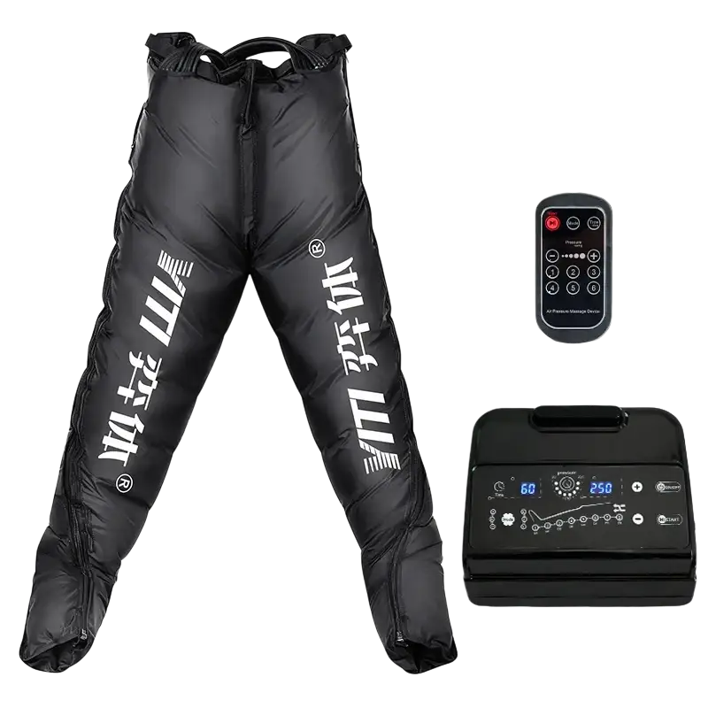 YITI 8 chambres jambes pressothérapie Compression d’air masseur musculaire des pieds Machine de Drainage lymphatique