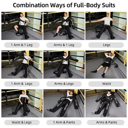 YITI 8 chambres jambes pressothérapie Compression d’air masseur musculaire des pieds Machine de Drainage lymphatique