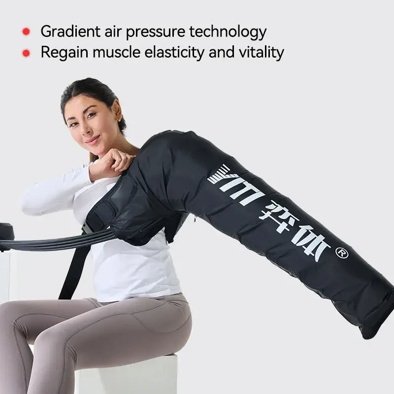 YITI 8 chambres jambes pressothérapie Compression d’air masseur musculaire des pieds Machine de Drainage lymphatique
