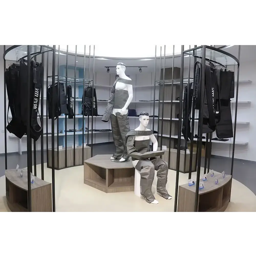 YITI 8 chambres jambes pressothérapie Compression d’air masseur musculaire des pieds Machine de Drainage lymphatique