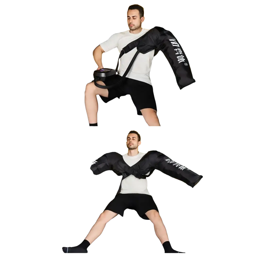 YITI 8 chambres jambes pressothérapie Compression d’air masseur musculaire des pieds Machine de Drainage lymphatique