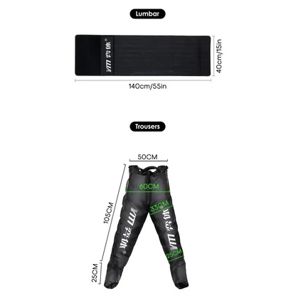 YITI 8 chambres jambes pressothérapie Compression d’air masseur musculaire des pieds Machine de Drainage lymphatique