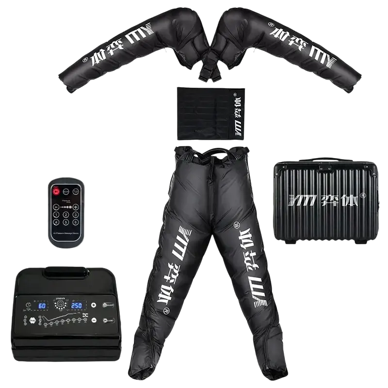 YITI 8 chambres jambes pressothérapie Compression d’air masseur musculaire des pieds Machine de Drainage lymphatique