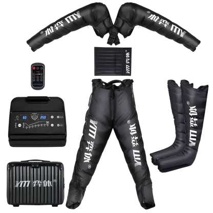 YITI 8 chambres jambes pressothérapie Compression d’air masseur musculaire des pieds Machine de Drainage lymphatique