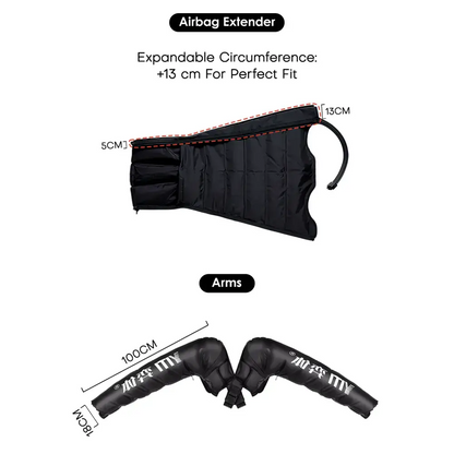 YITI 8 chambres jambes pressothérapie Compression d’air masseur musculaire des pieds Machine de Drainage lymphatique