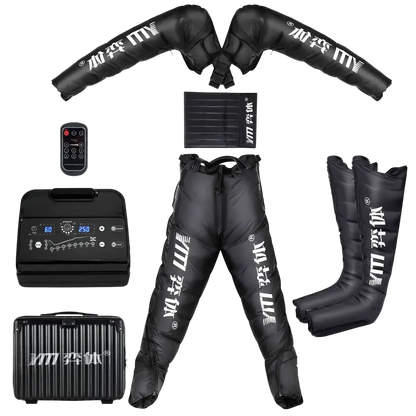 YITI 8 chambres jambes pressothérapie Compression d’air masseur musculaire des pieds Machine de Drainage lymphatique