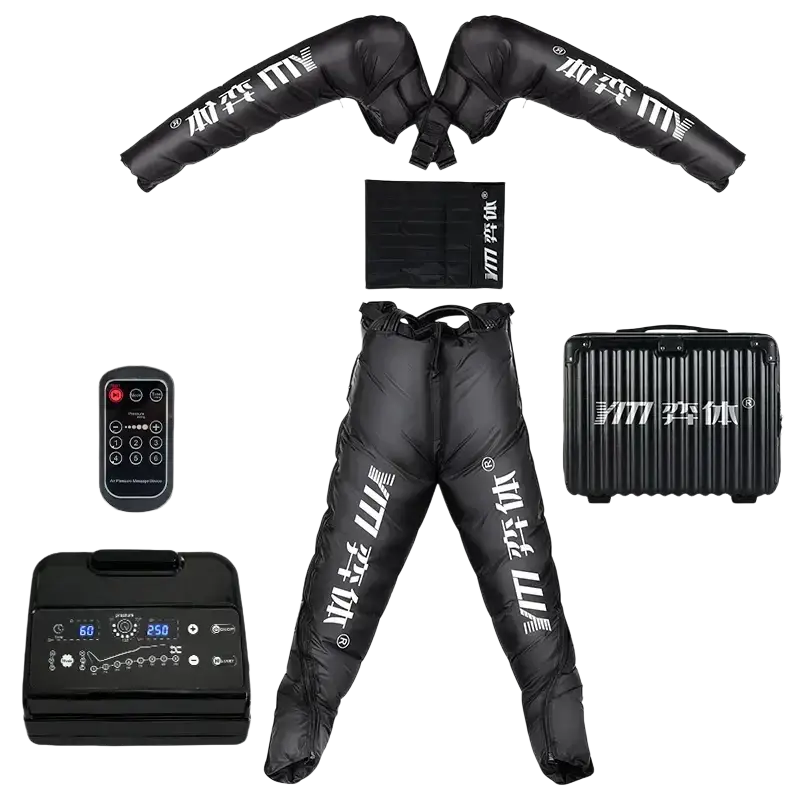 YITI 8 chambres jambes pressothérapie Compression d’air masseur musculaire des pieds Machine de Drainage lymphatique